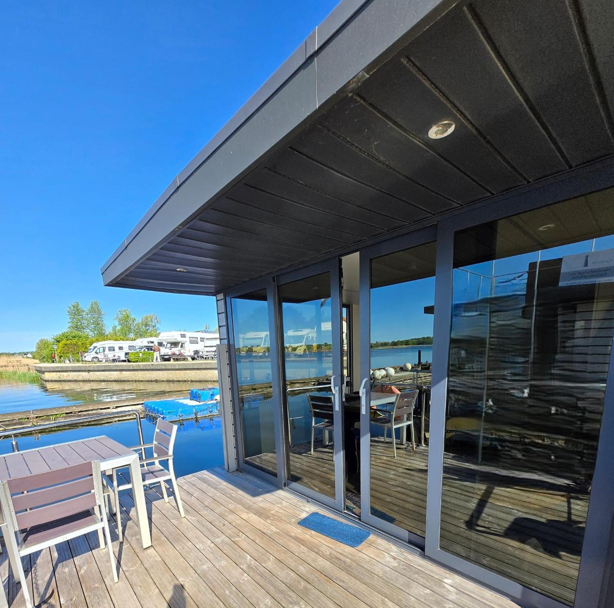Ostsee Hausboot Schleswig Ostseeblick 1 Exterior photo